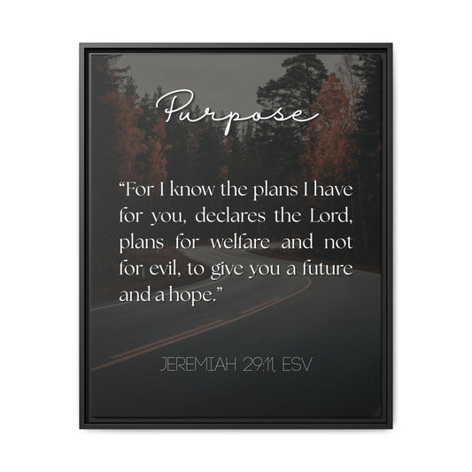 Scripture Wall Art – God’s Purpose for Your Life