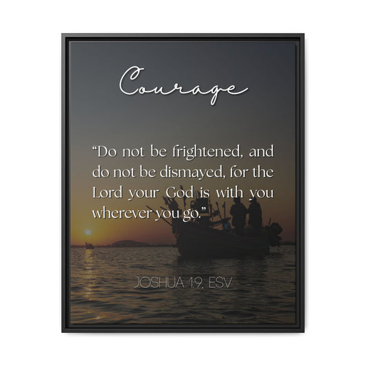 Scripture Wall Art – God’s Courage for Your Journey
